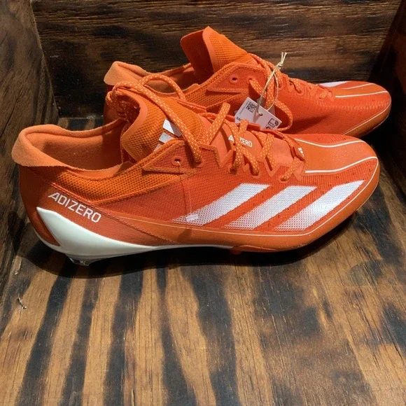 NWT Adidas SM Adizero Electric‎Men's Size 12.5 Football Cleats IH5031 Orange